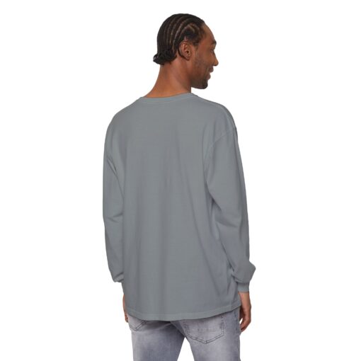 Mystery in motion Unisex Garment-dyed Long Sleeve T-Shirt - Image 12
