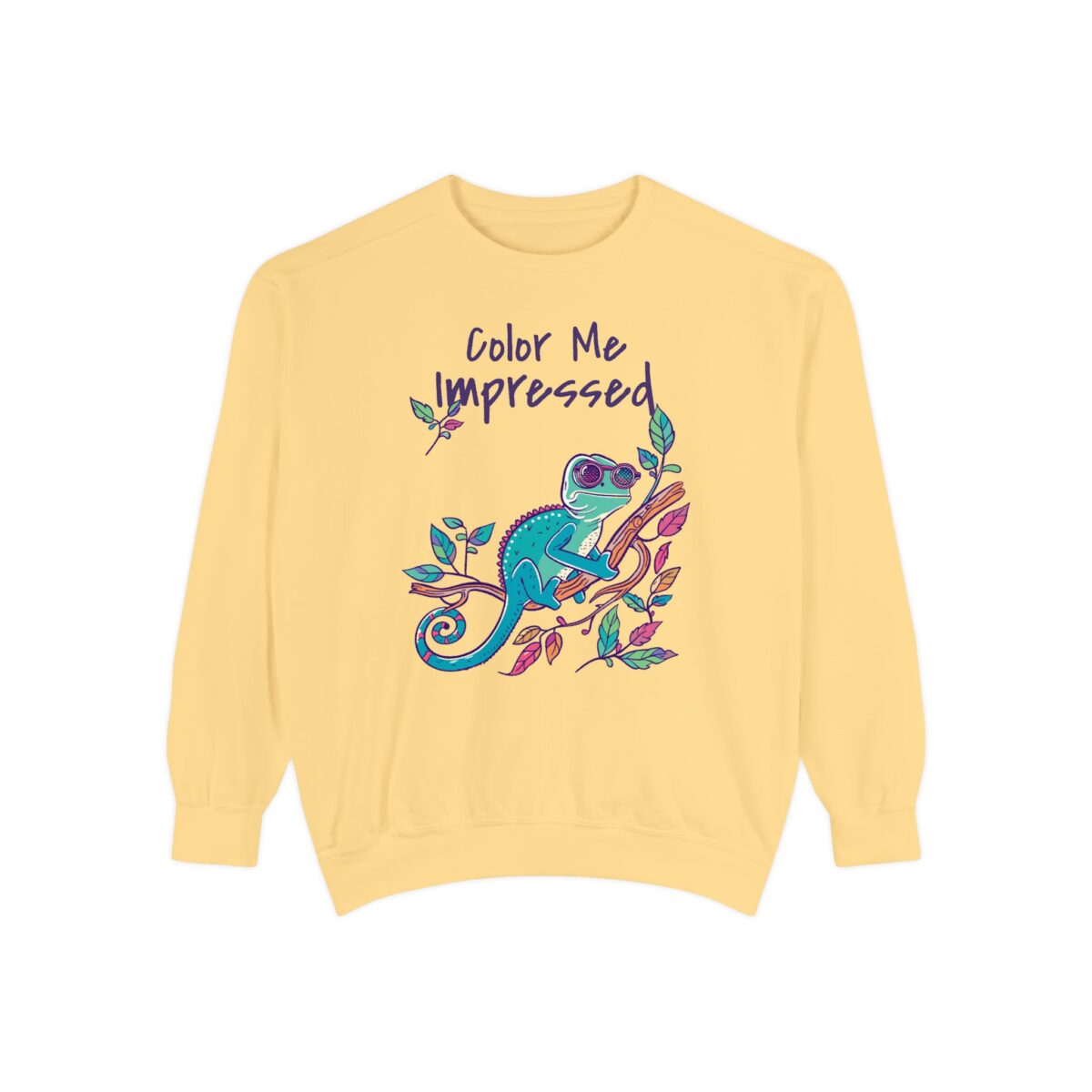 Color Me Unisex Garment-Dyed Sweatshirt - Image 5
