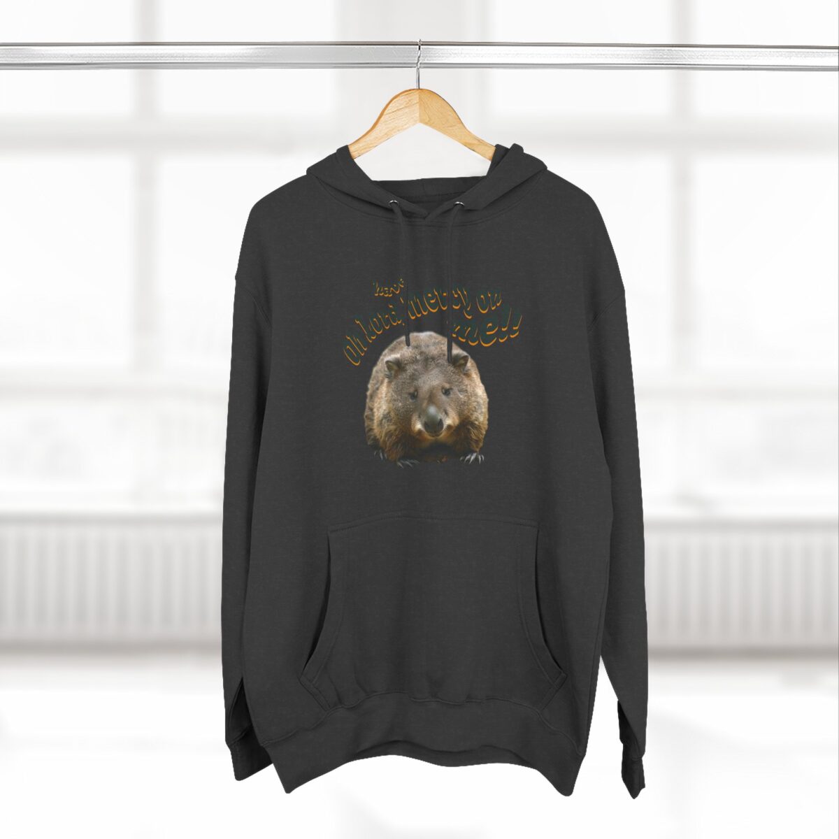 Have mercy on me Lord Three-Panel Fleece Hoodie - Image 8