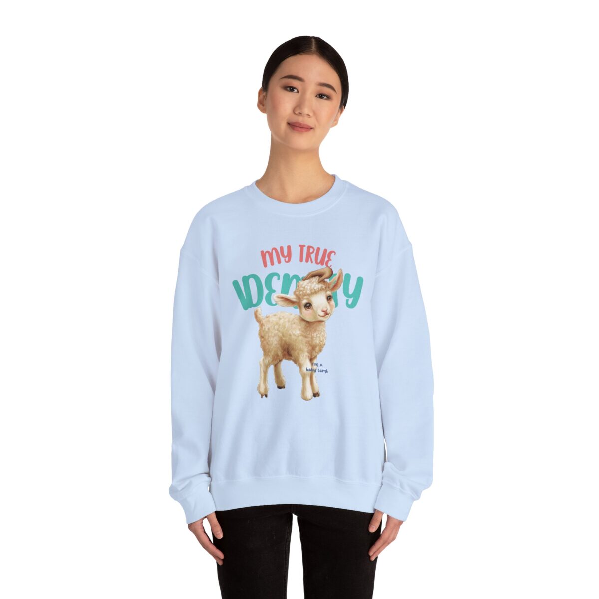 I'm a baby lamb Unisex Heavy Blend™ Crewneck Sweatshirt - Image 28