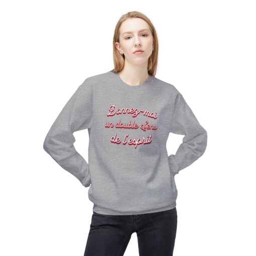Duble portion of The Spiritual sense Unisex Midweight Softstyle Fleece Crewneck Sweatshirt - Image 11