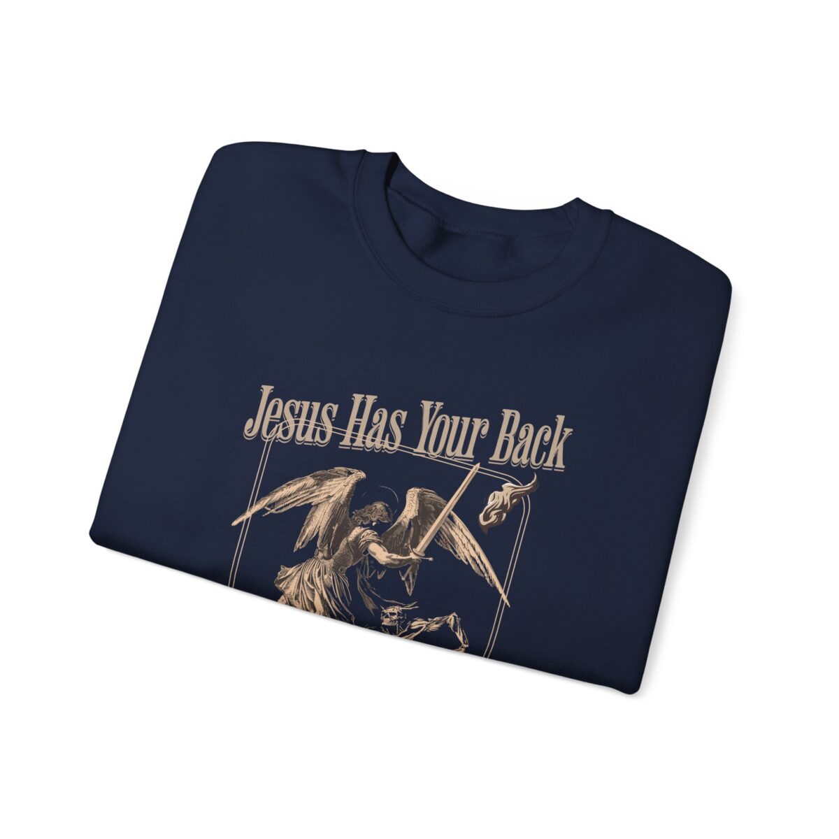 Jeseu has your back Unisex Heavy Blend™ Crewneck Sweatshirt - Image 19