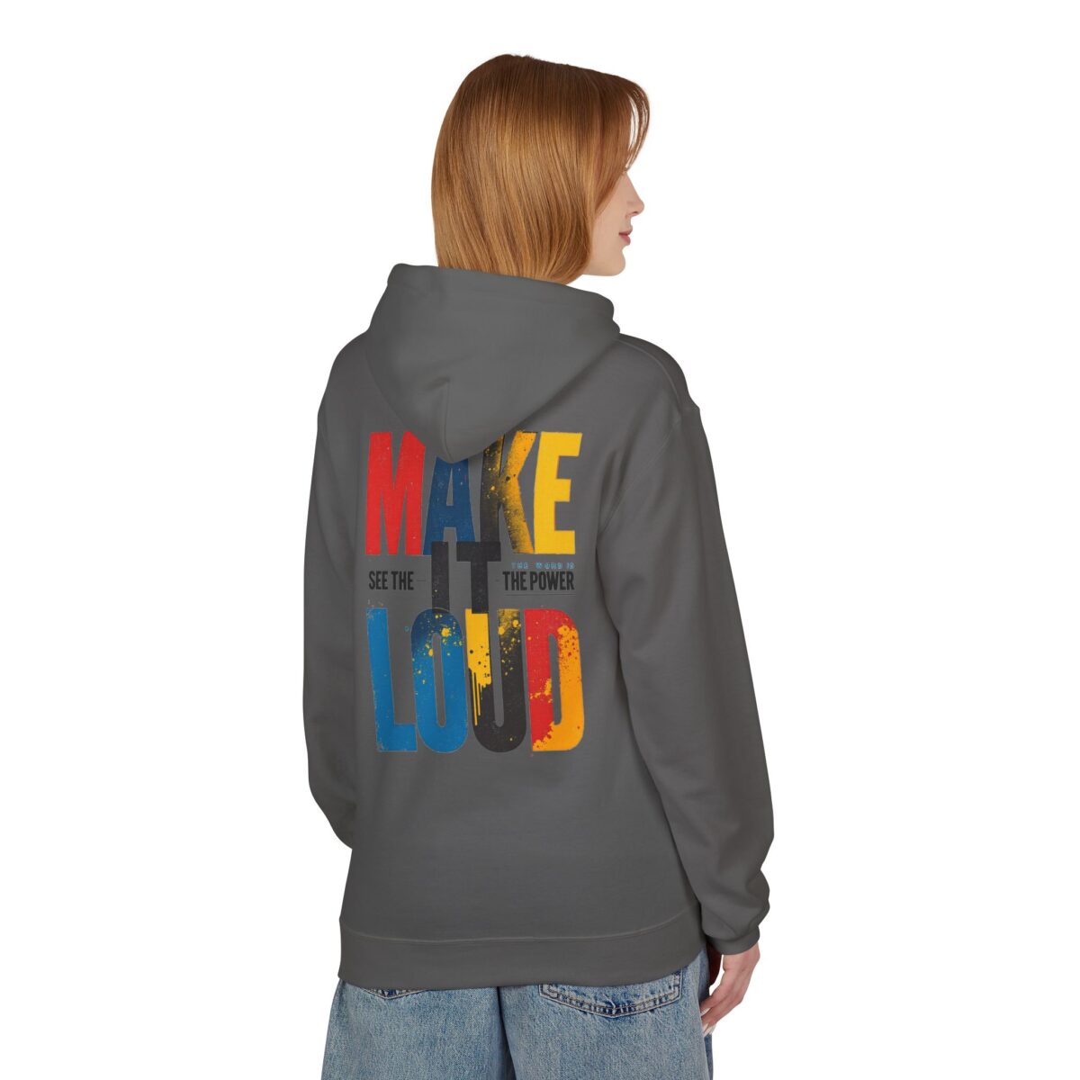 Make it Loud Unisex Midweight Softstyle Fleece Hoodie - Image 32