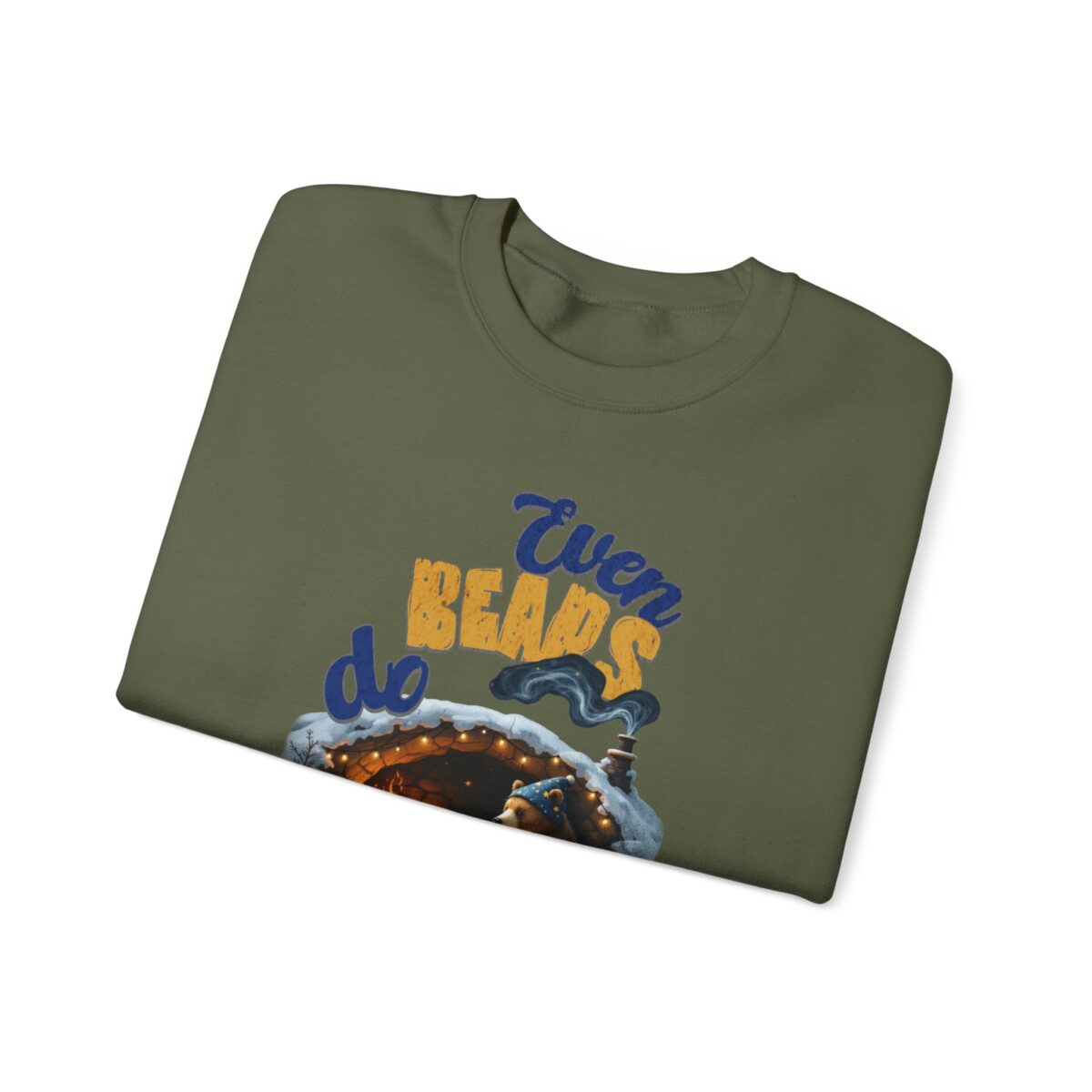 Even bears do reading Unisex Heavy Blend™ Crewneck Sweatshirt - Image 19
