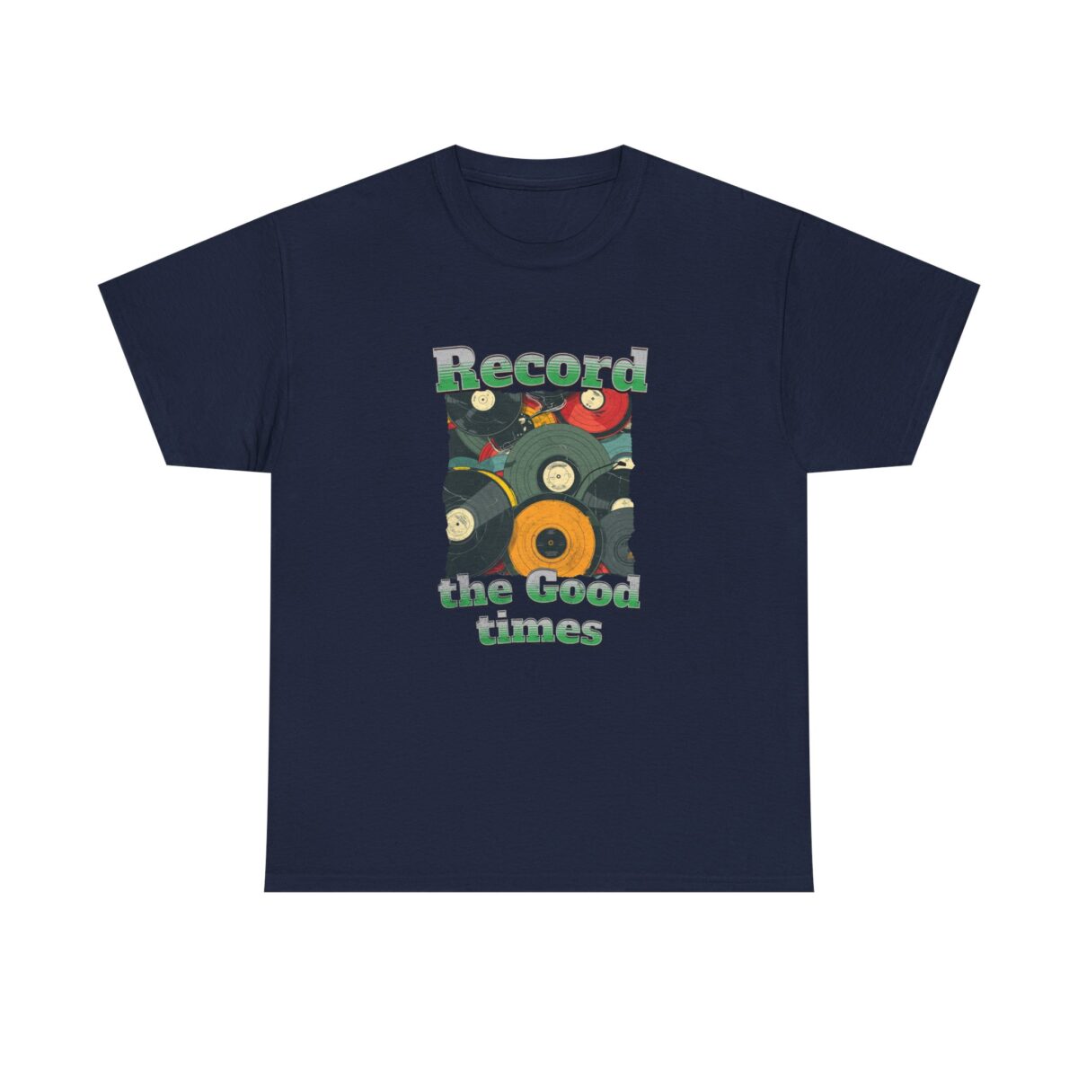 Record the good times Unisex Heavy Cotton Tee - Image 21