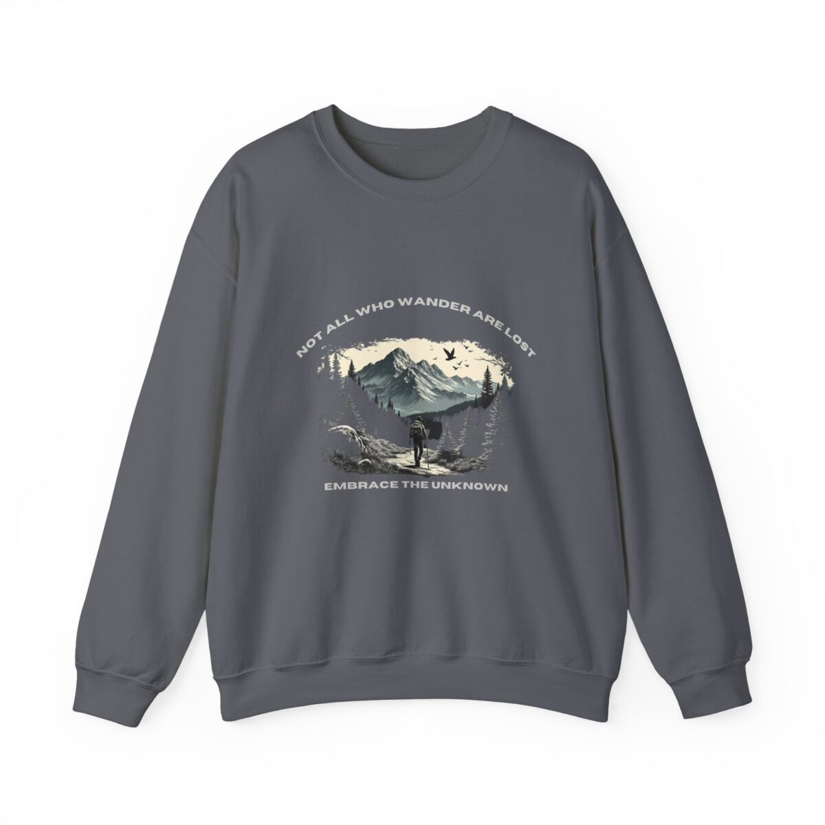 Not All Who Wander Are Lost Unisex Heavy Blend™ Crewneck Sweatshirt - Image 25