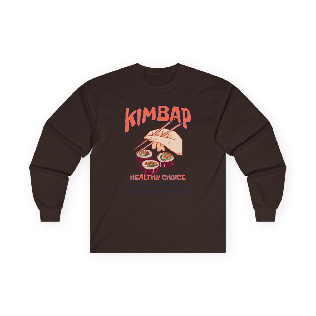 Kimbap Unisex Ultra Cotton Long Sleeve Tee - Image 19