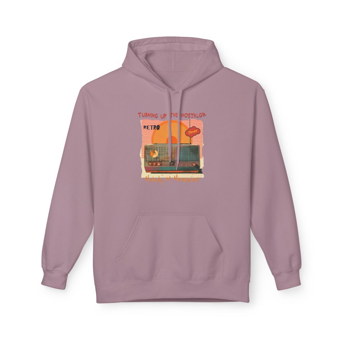 Turning up the nostalgia Unisex Midweight Softstyle Fleece Hoodie - Image 49