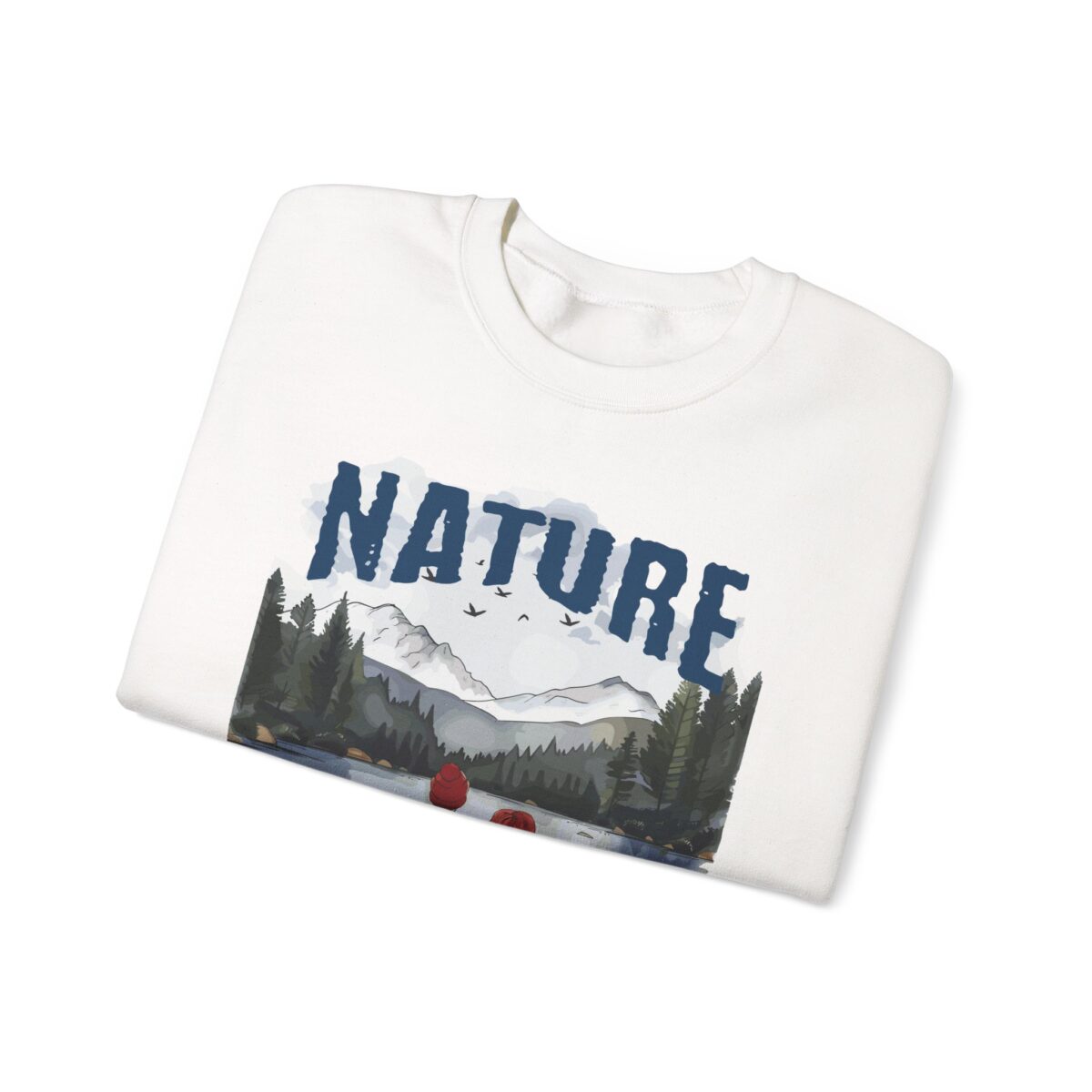 Nature is calling Unisex Heavy Blend™ Crewneck Sweatshirt - Image 3