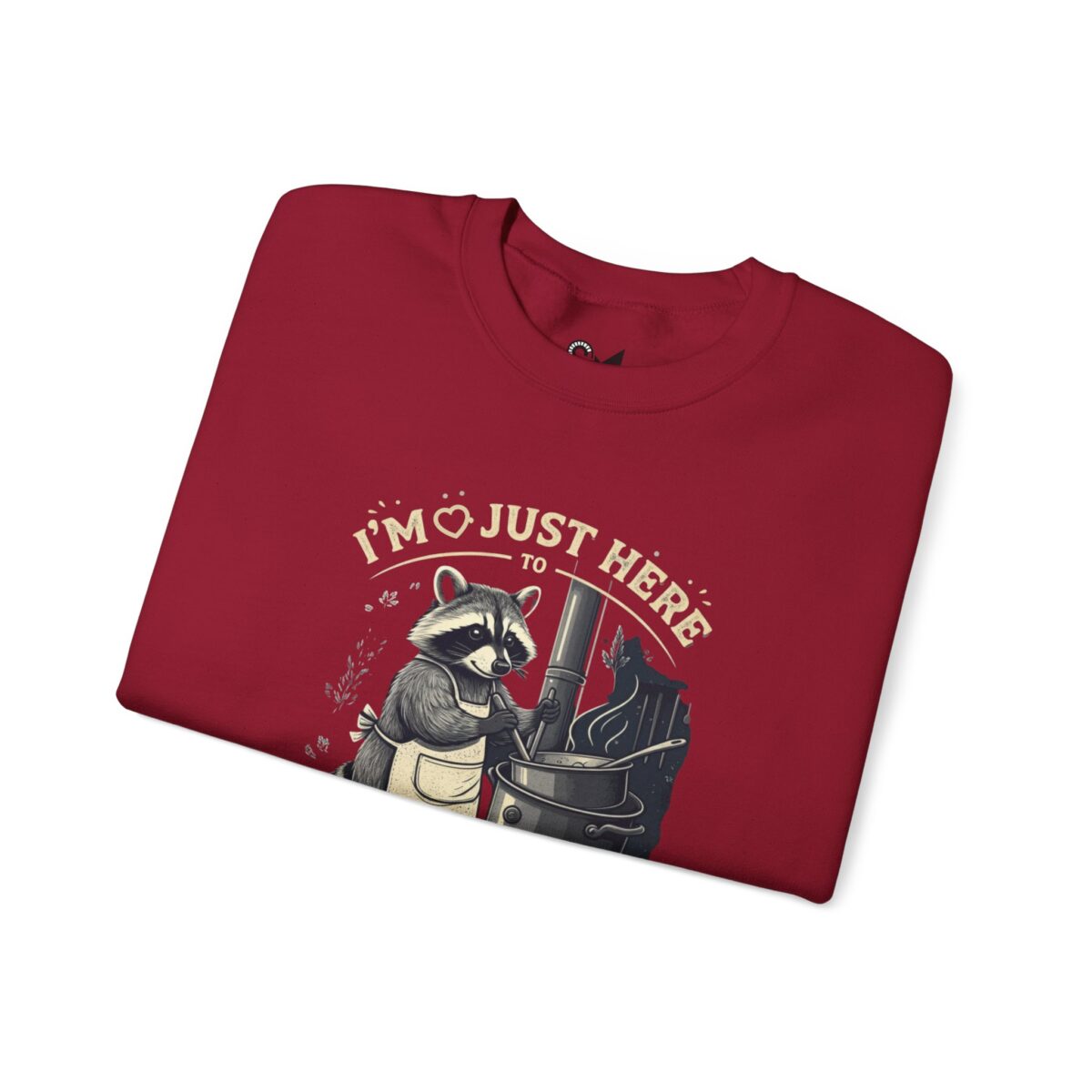 I am just here Unisex Heavy Blend™ Crewneck Sweatshirt - Image 43
