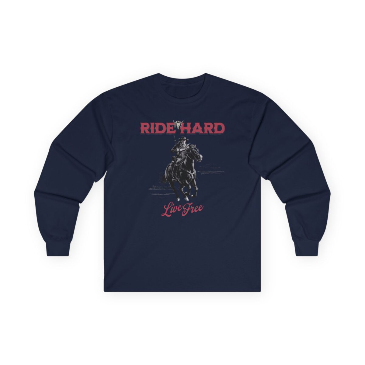 Ride hard Unisex Ultra Cotton Long Sleeve Tee - Image 16