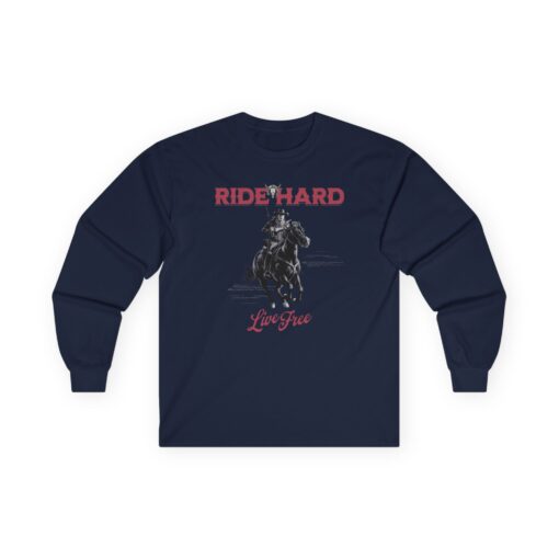 Ride hard Unisex Ultra Cotton Long Sleeve Tee - Image 16
