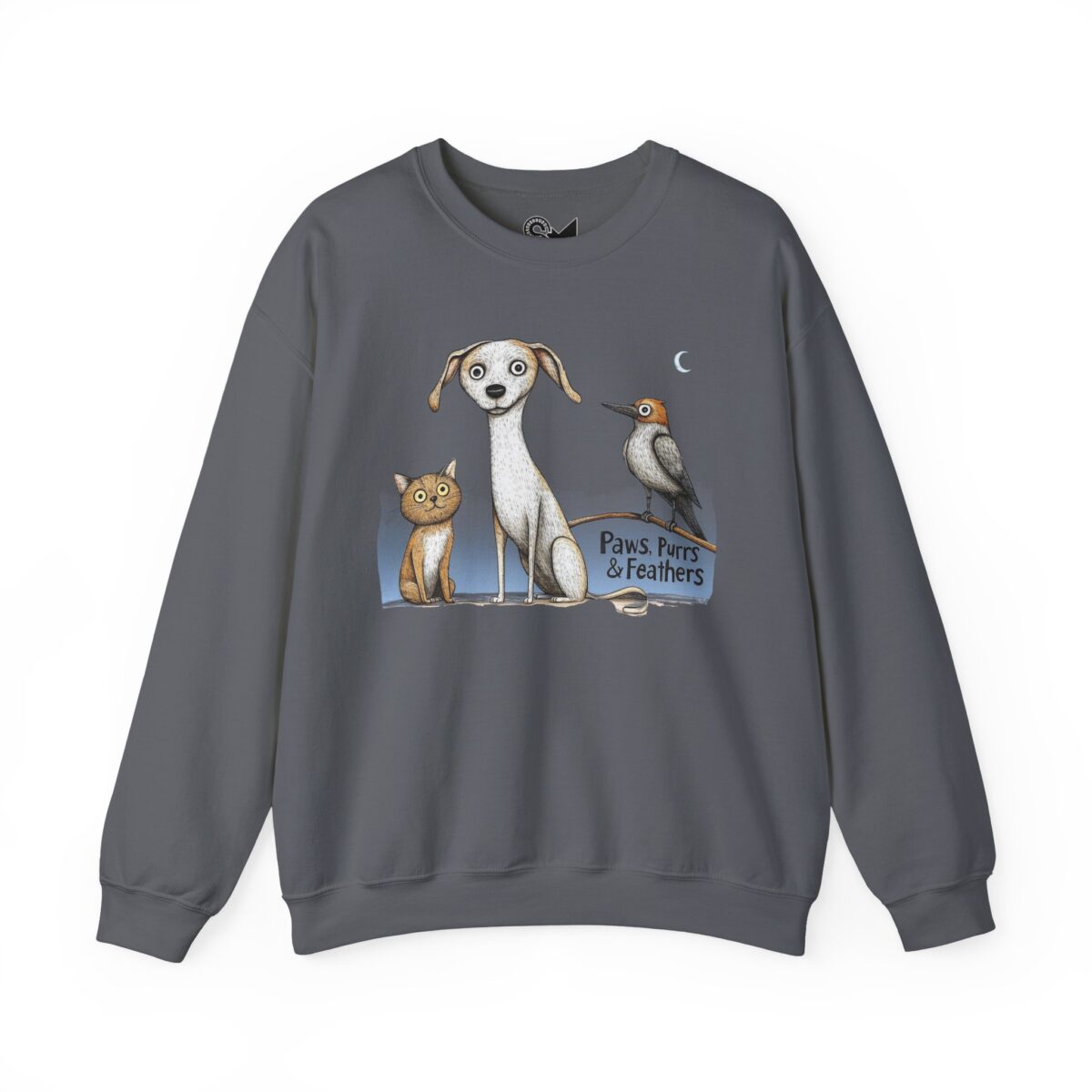 Paws, Purrs & Feathers Unisex Heavy Blend™ Crewneck Sweatshirt - Image 21