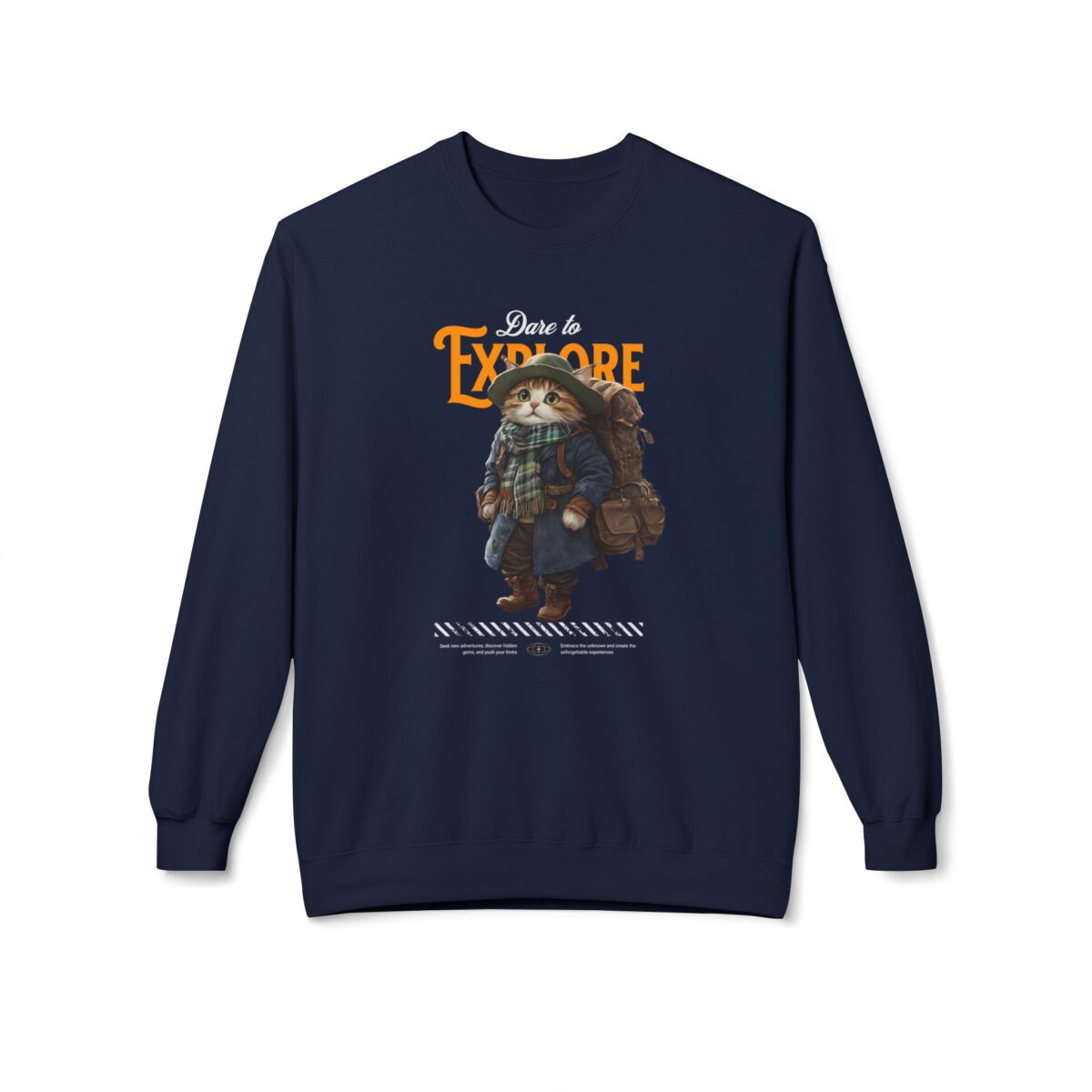 Dare to explore Unisex Midweight Softstyle Fleece Crewneck Sweatshirt - Image 25