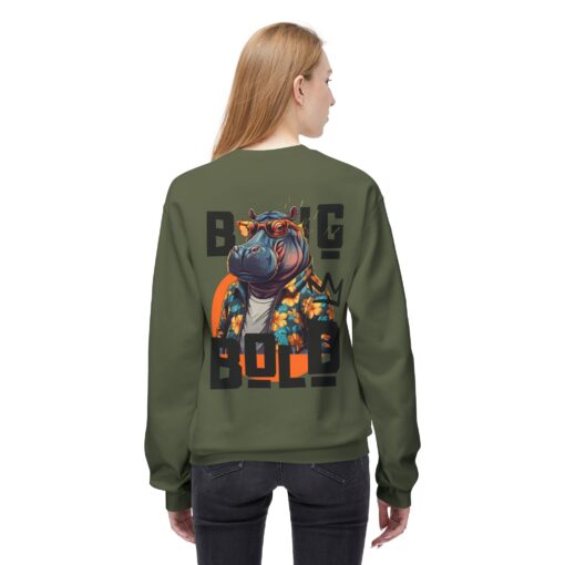 Big Bold Unisex Midweight Softstyle Fleece Crewneck Sweatshirt - Image 20