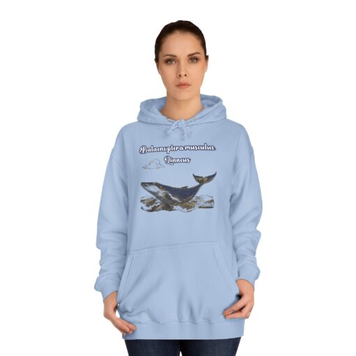 Blue Whale Unisex College Hoodie - Image 24