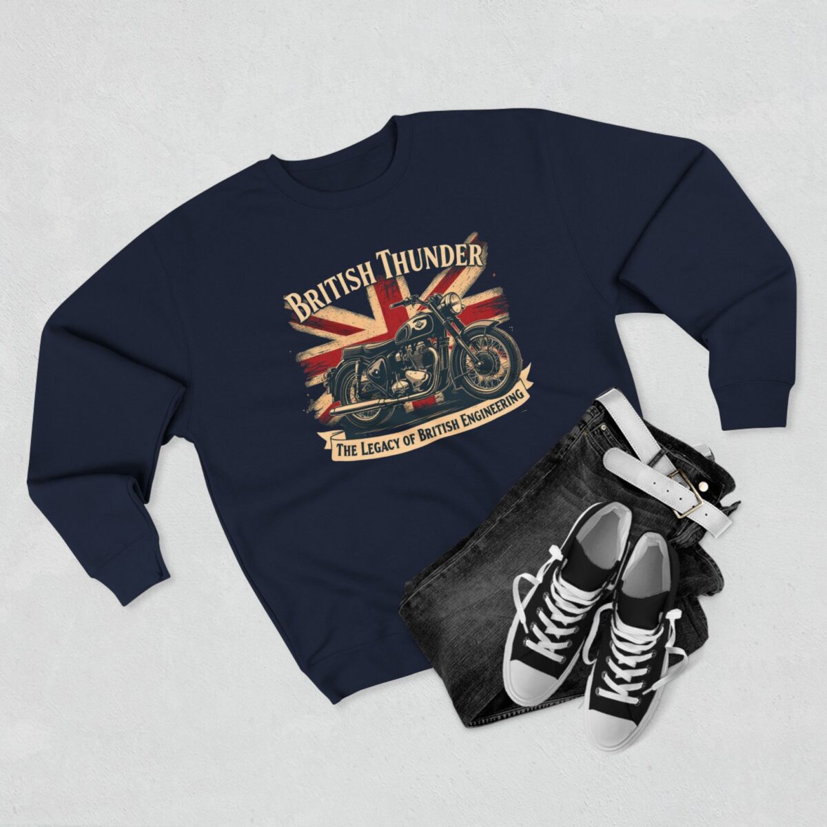 British thunder Unisex Crewneck Sweatshirt - Image 11