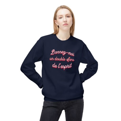 Duble portion of The Spiritual sense Unisex Midweight Softstyle Fleece Crewneck Sweatshirt - Image 23
