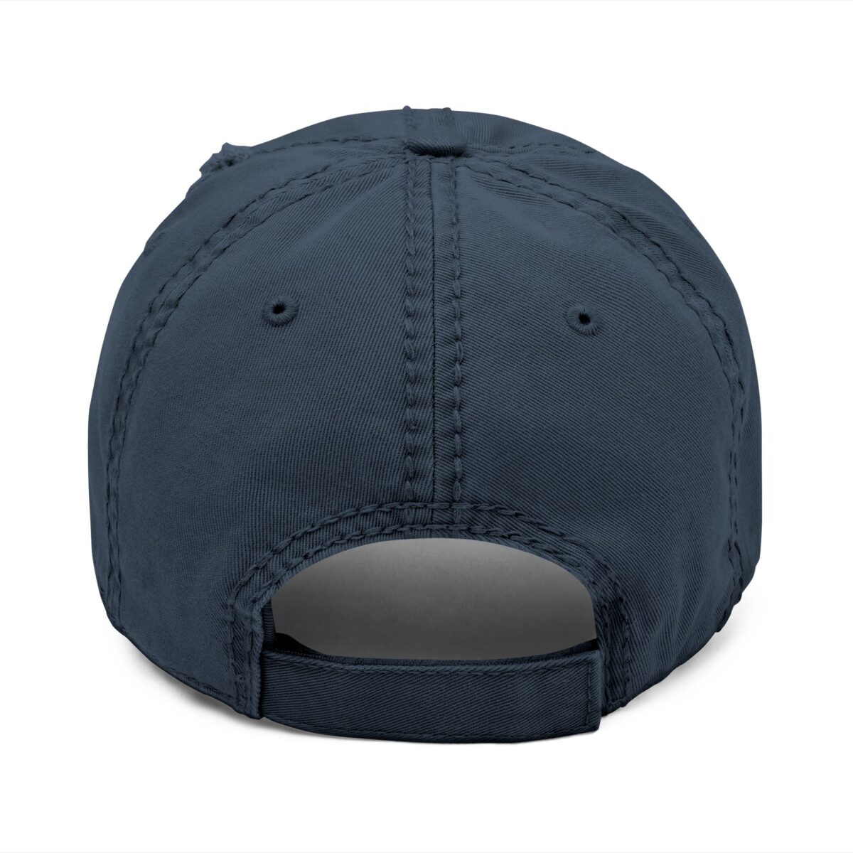 Korea Gangwondo Distressed Dad Hat with Embroidery - Image 10