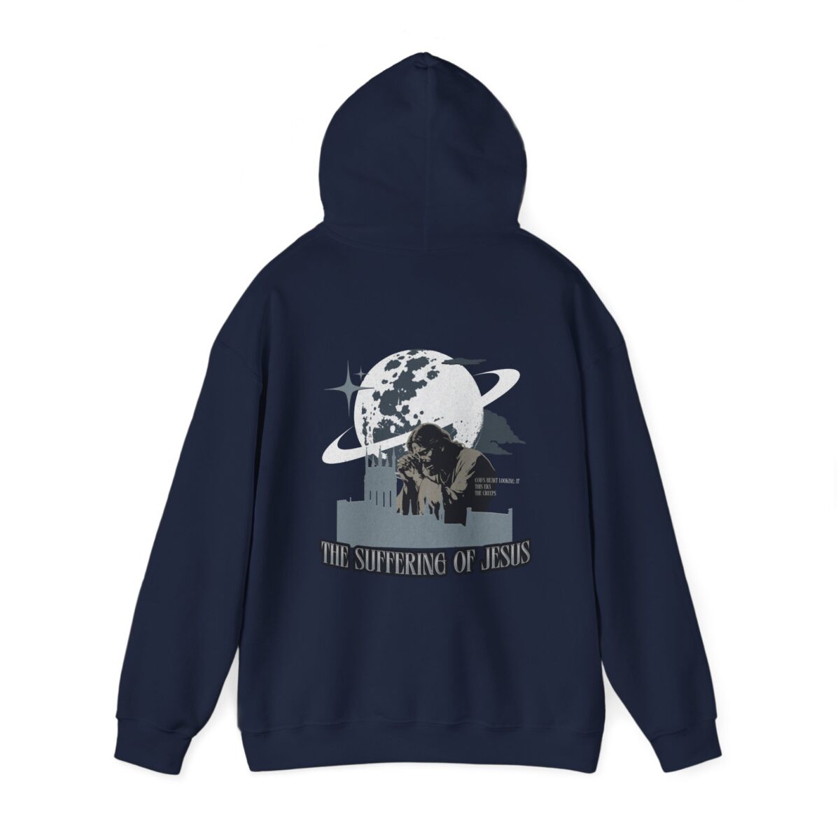 The suffering of Jesus Unisex Heavy Blend™ Hooded Sweatshirt - Image 15
