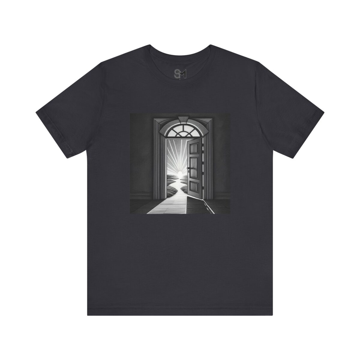 The door is open Unisex Jersey Short Sleeve Tee - Image 9