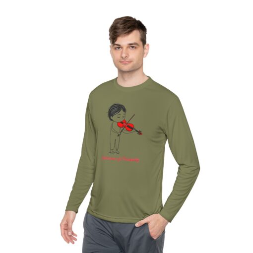 Melodies of peace Unisex Lightweight Long Sleeve Tee - Image 19