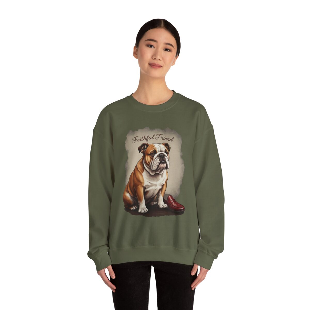 Faithfull friend Unisex Heavy Blend™ Crewneck Sweatshirt - Image 20