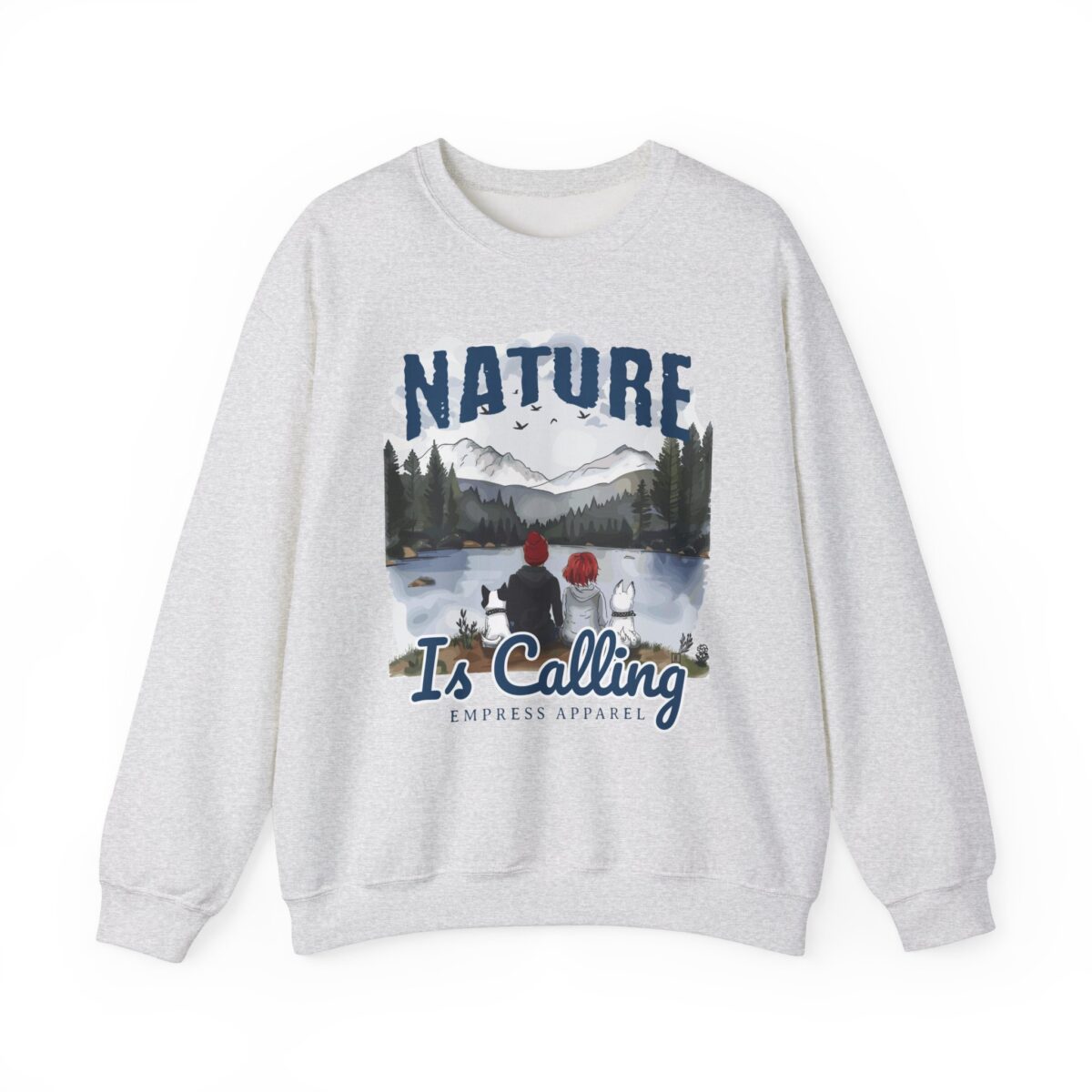 Nature is calling Unisex Heavy Blend™ Crewneck Sweatshirt - Image 5