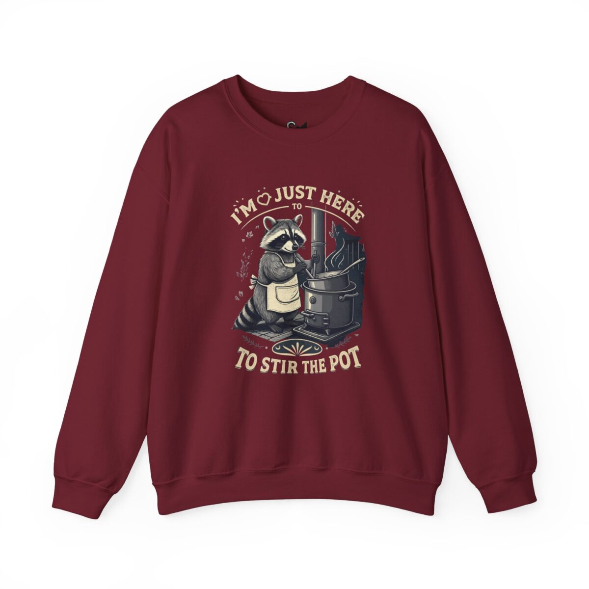 I am just here Unisex Heavy Blend™ Crewneck Sweatshirt - Image 37
