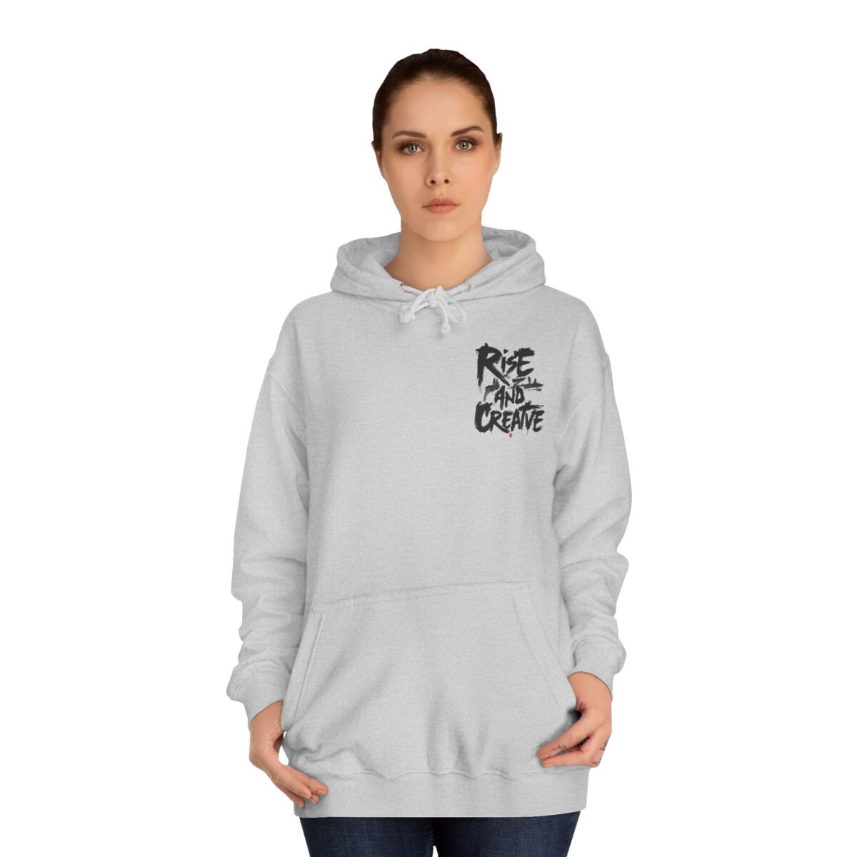 Rise and creative Unisex College Hoodie - Image 8