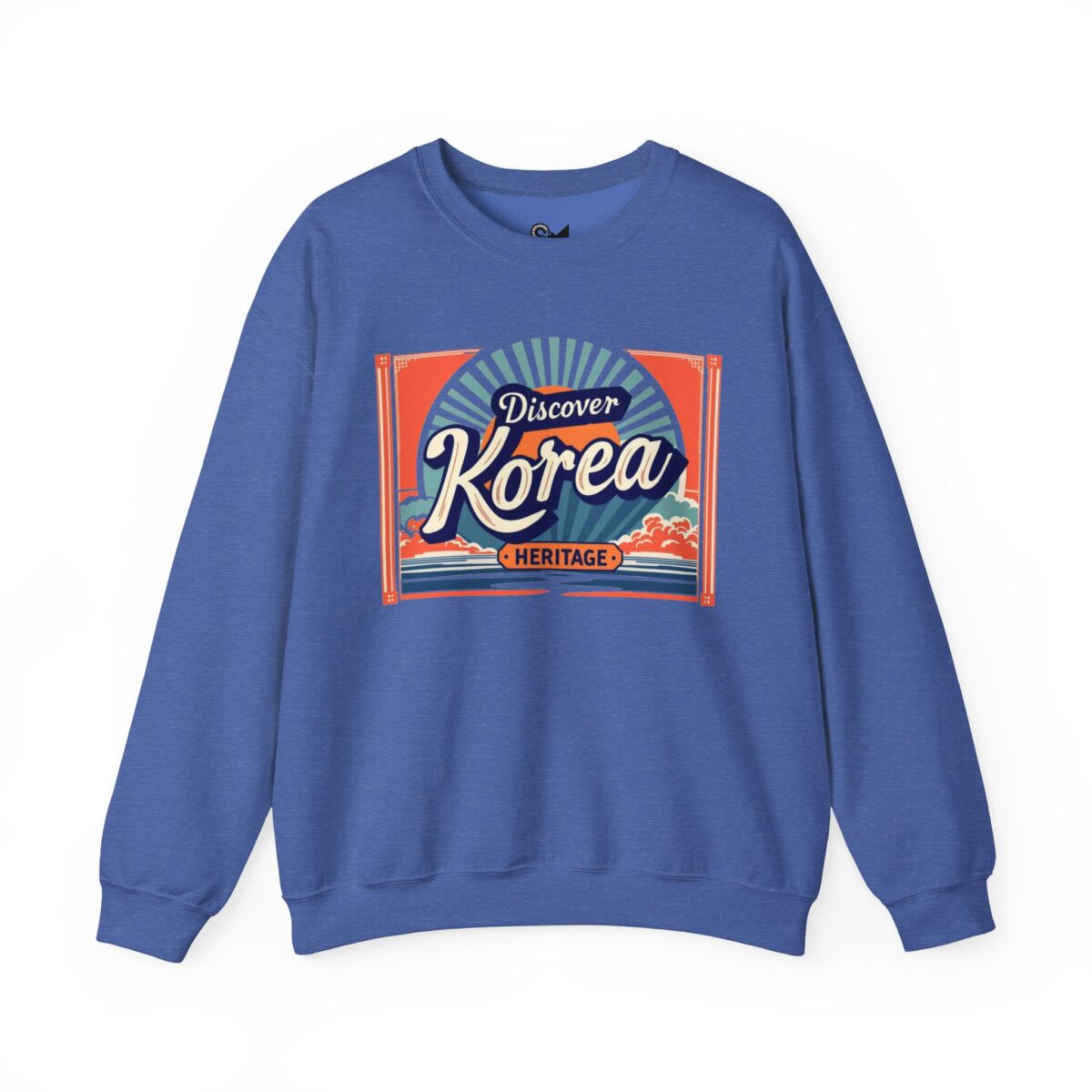 Discover Korea heritage Unisex Heavy Blend™ Crewneck Sweatshirt - Image 33