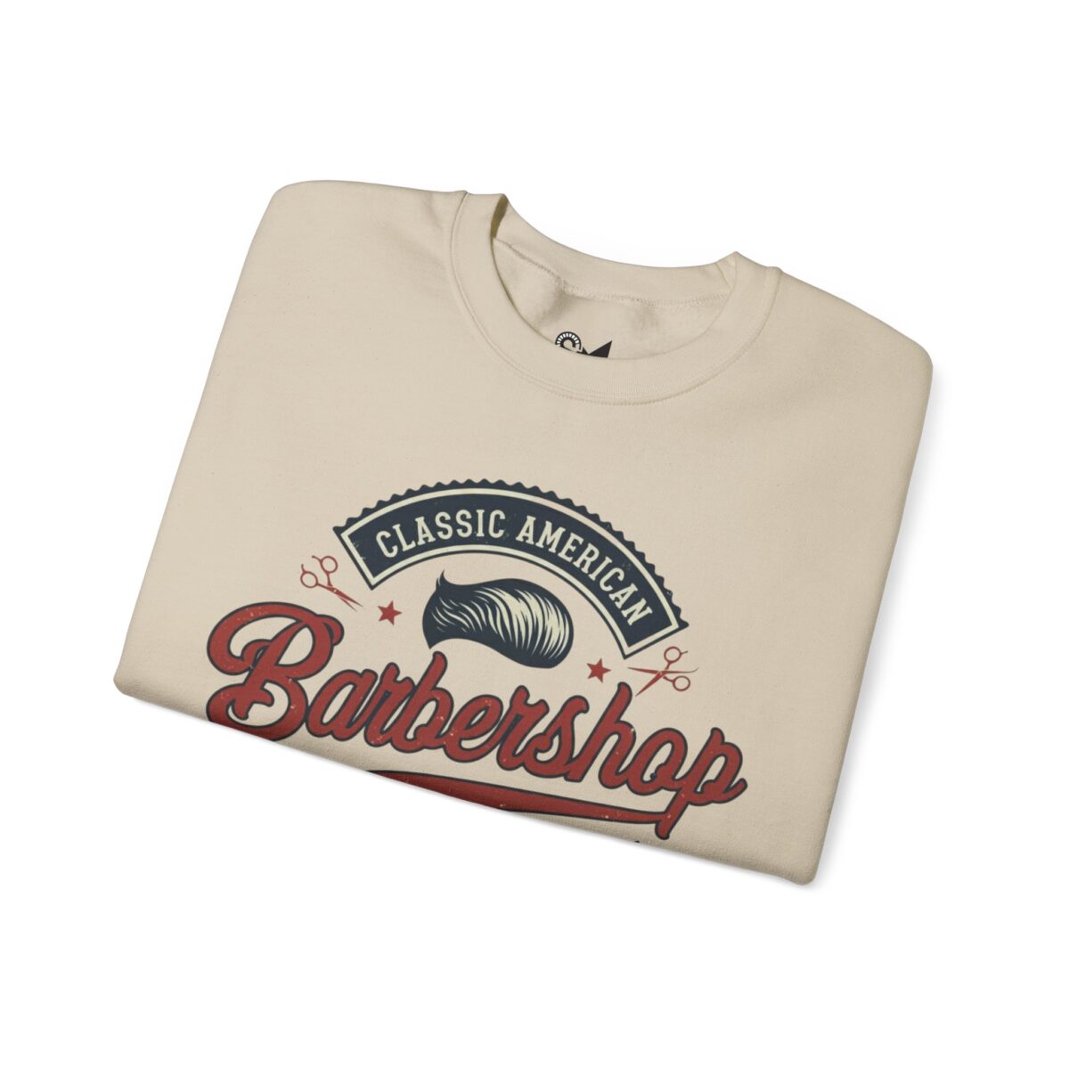 Classic American barbershop Unisex Heavy Blend™ Crewneck Sweatshirt - Image 11
