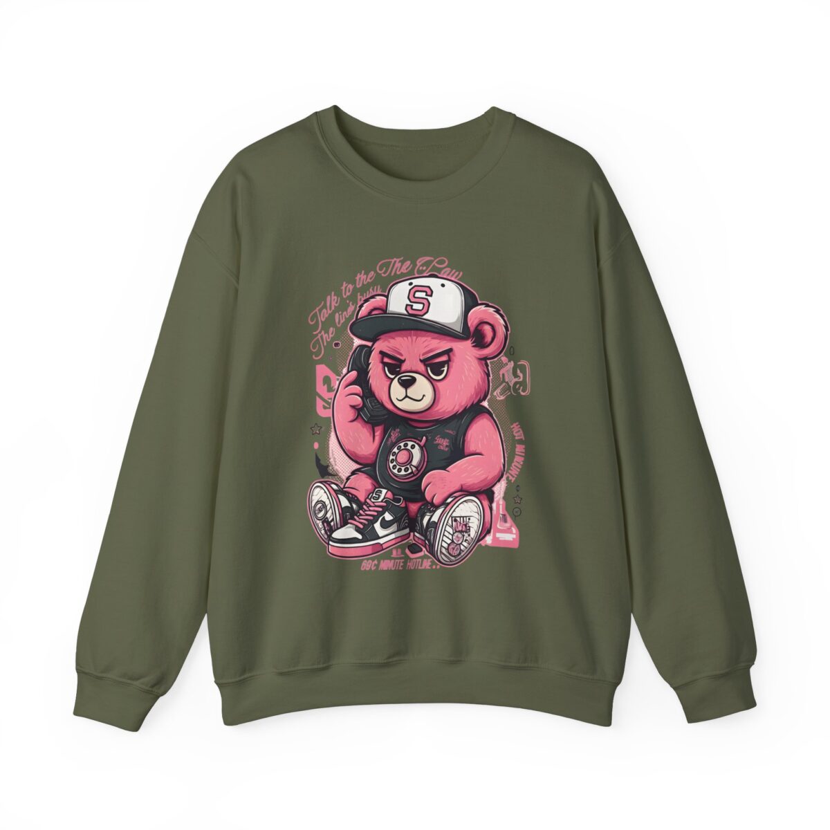 Talk to the Paw Unisex Heavy Blend™ Crewneck Sweatshirt - Image 9
