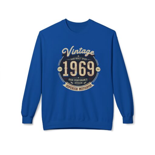 Vintage 1969 Unisex Midweight Softstyle Fleece Crewneck Sweatshirt - Image 21