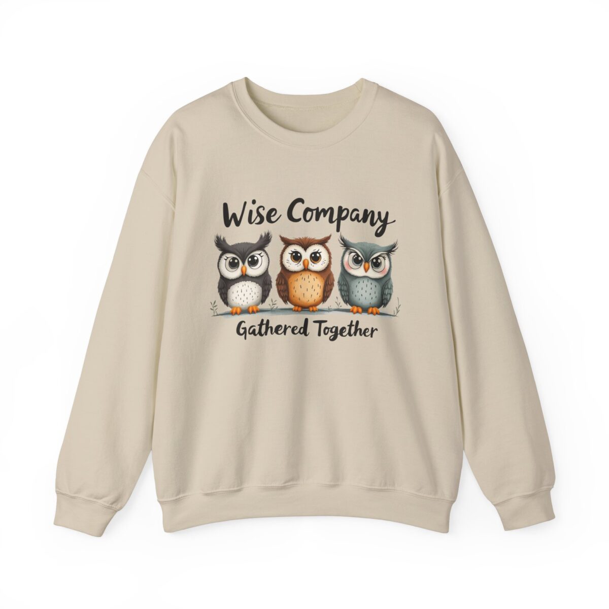 Wise Company Unisex Heavy Blend™ Crewneck Sweatshirt - Image 5
