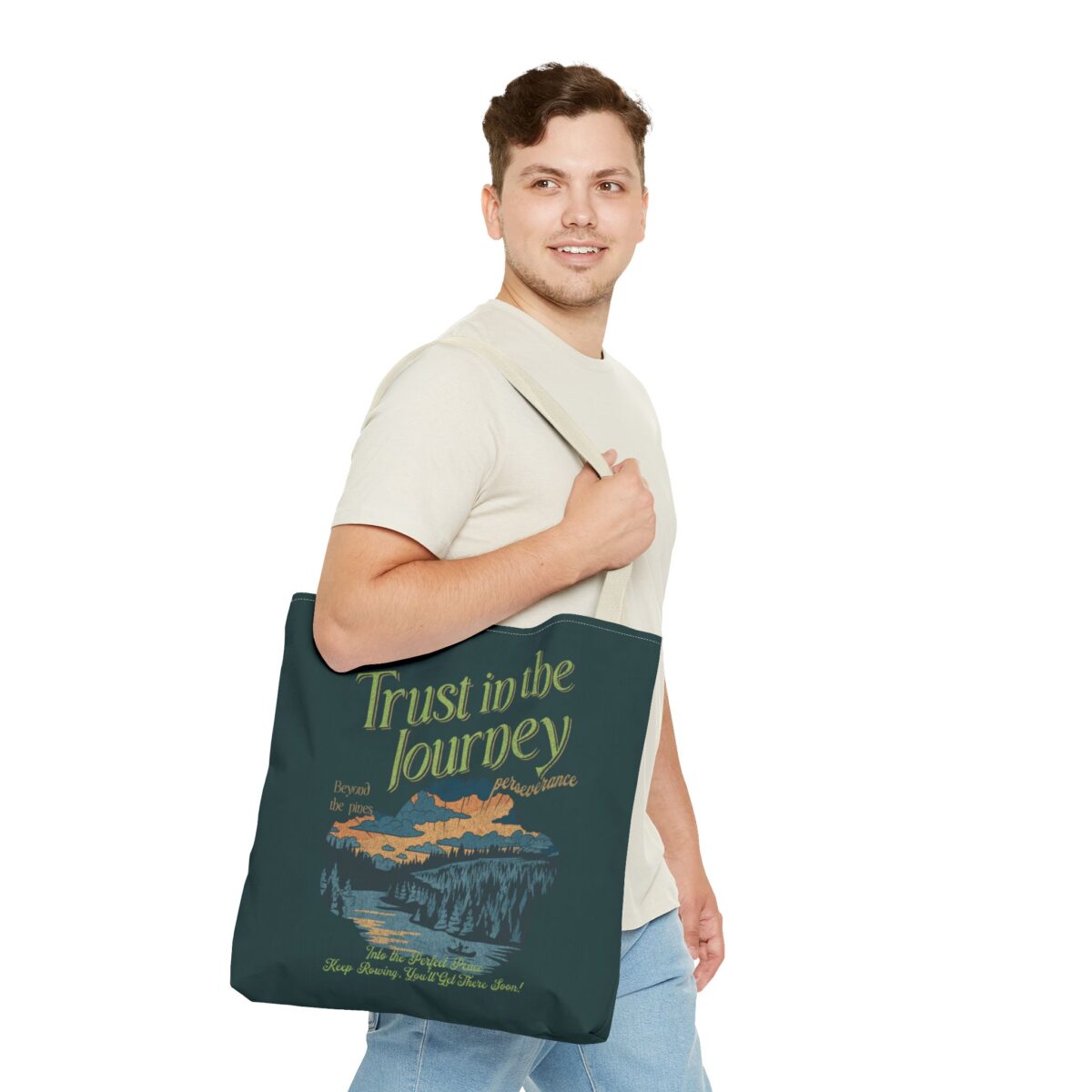 Trust in the journey Tote Bag (AOP) - Image 23