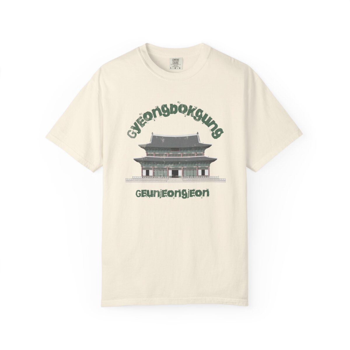 Gyeongbokgung Geunjeongjeonjeon Unisex Garment-Dyed T-shirt - Image 5