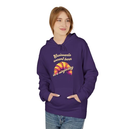 Croissants weren't born in a single day Unisex Midweight Softstyle Fleece Hoodie - Image 31