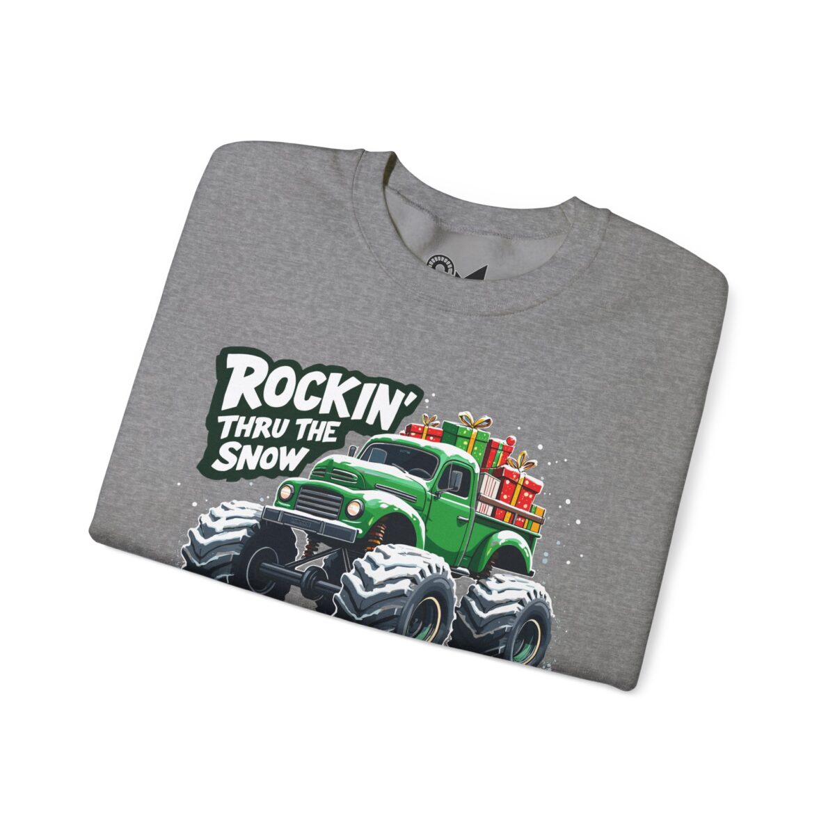 ROCKIN' THRU THE SNOW Unisex Heavy Blend™ Crewneck Sweatshirt - Image 23