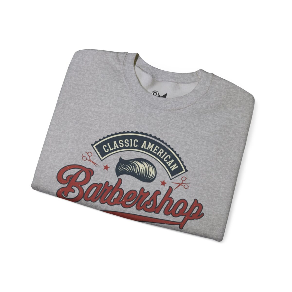 Classic American barbershop Unisex Heavy Blend™ Crewneck Sweatshirt - Image 15