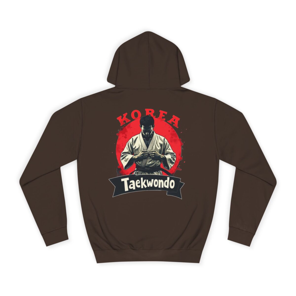 Taekwondo Unisex College Hoodie - Image 2