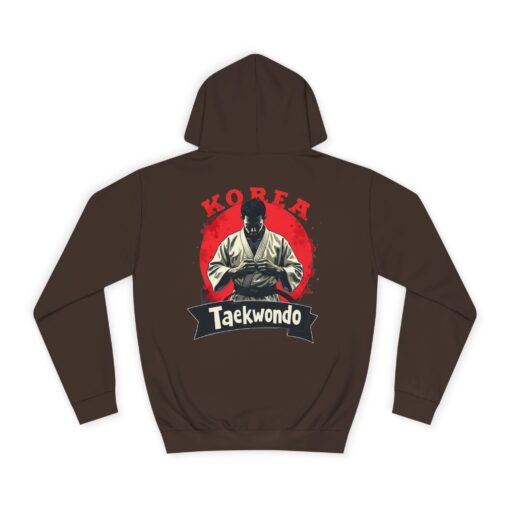 Taekwondo Unisex College Hoodie - Image 2