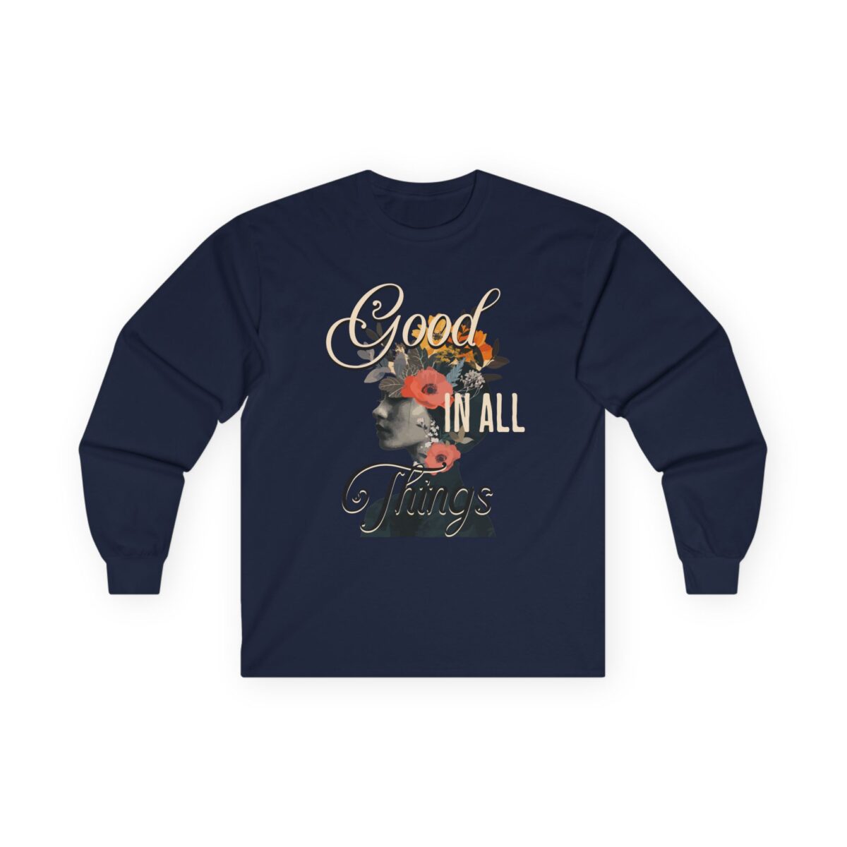 Good in all things Unisex Ultra Cotton Long Sleeve Tee - Image 10