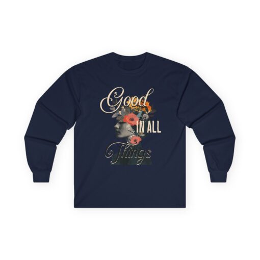 Good in all things Unisex Ultra Cotton Long Sleeve Tee - Image 10
