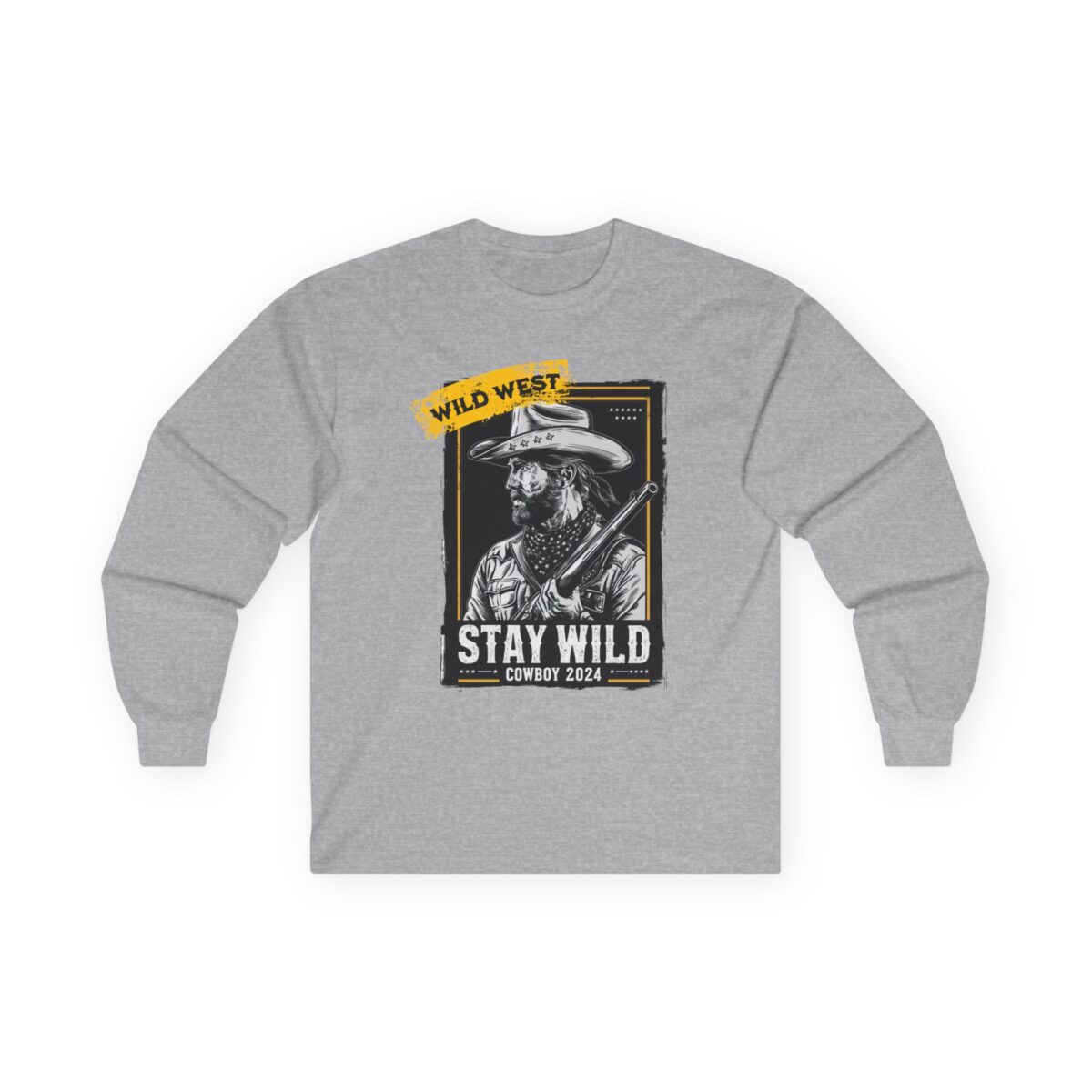 Stay Wild Unisex Ultra Cotton Long Sleeve Tee - Image 10