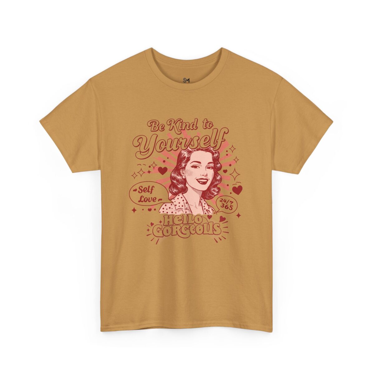Be Kind to Yourself Unisex Heavy Cotton Tee - Image 19