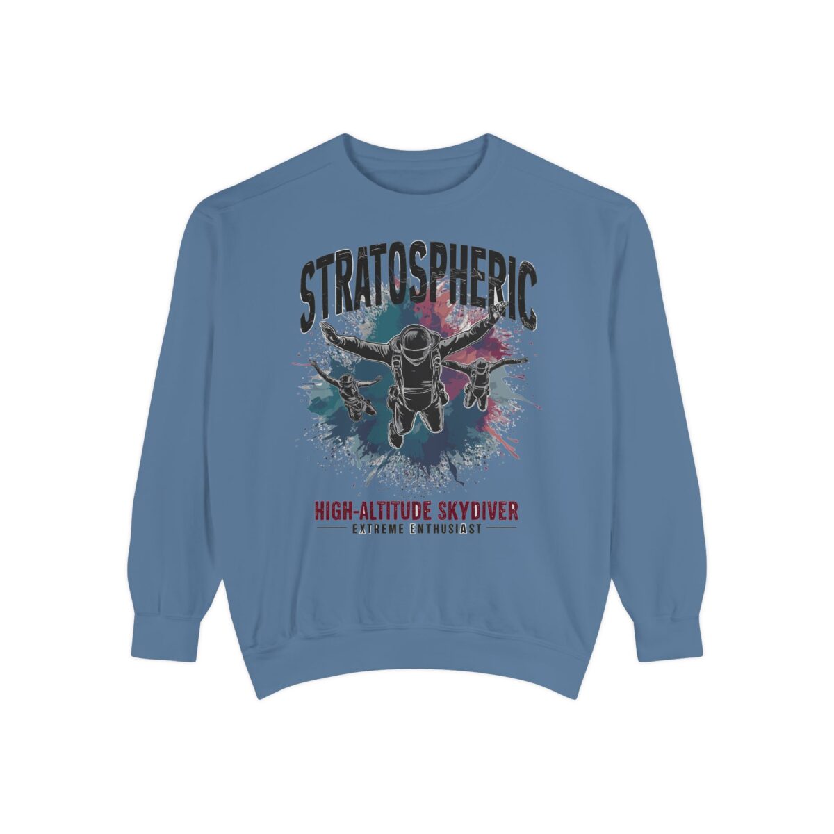 Sky Diver Unisex Garment-Dyed Sweatshirt - Image 17