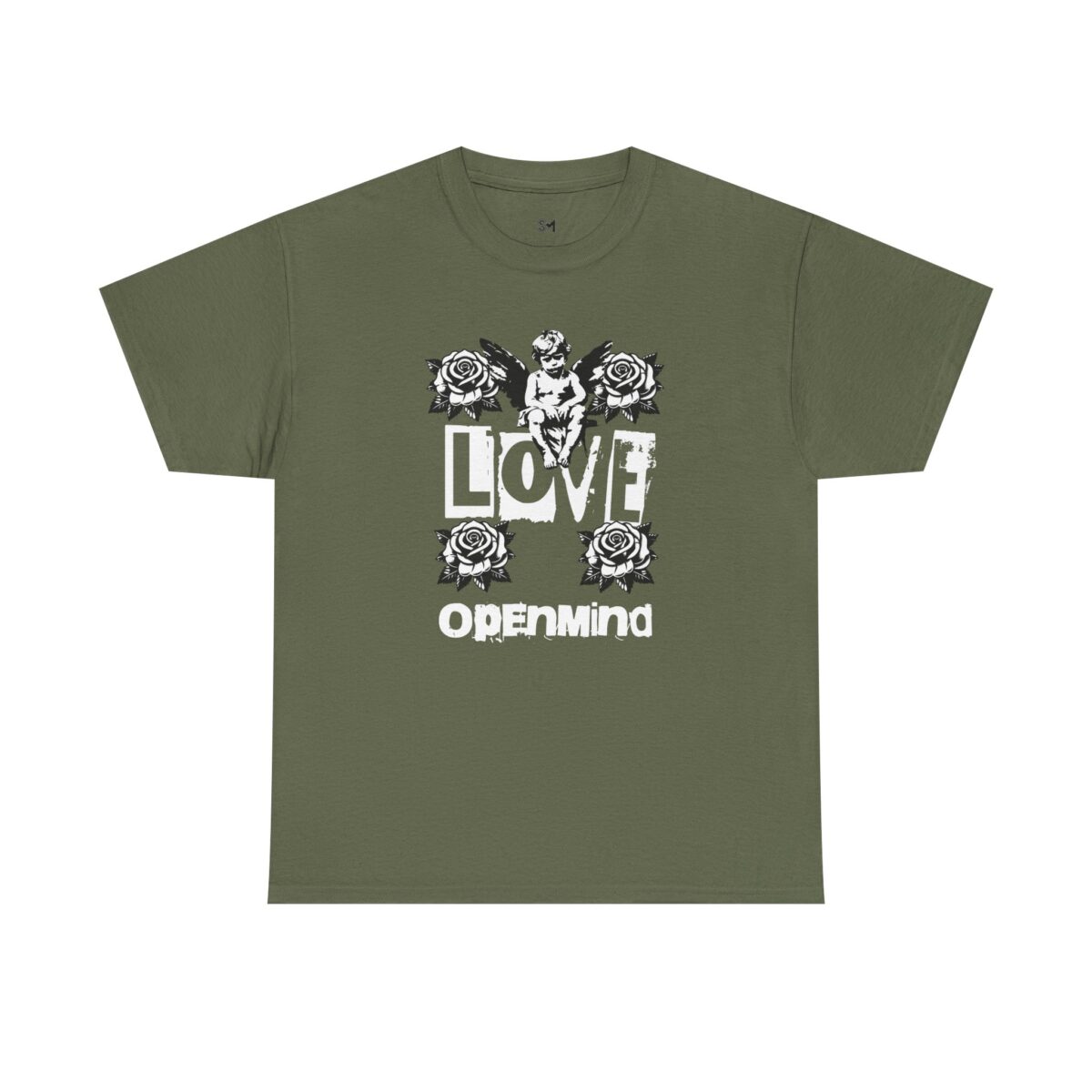 Love open mind Unisex Heavy Cotton Tee - Image 17