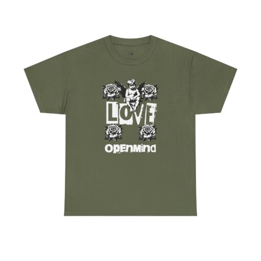 Love open mind Unisex Heavy Cotton Tee - Image 17