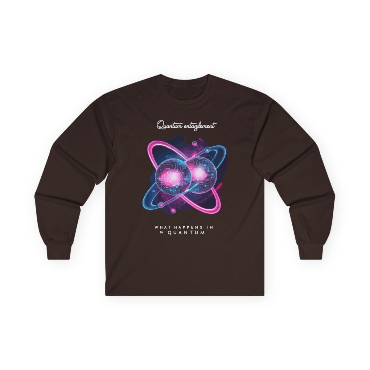 Quantum Entangled Unisex Ultra Cotton Long Sleeve Tee - Image 7
